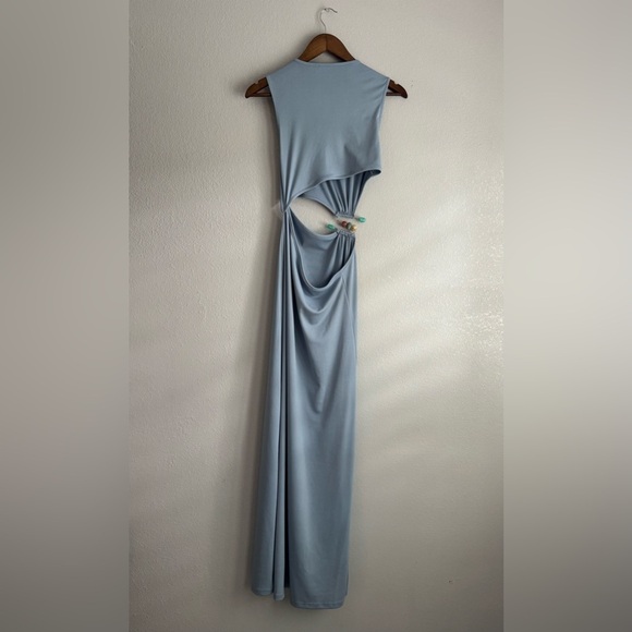 Fortunate One Elle Blue Sleeveless Dress Size M - Picture 5 of 6